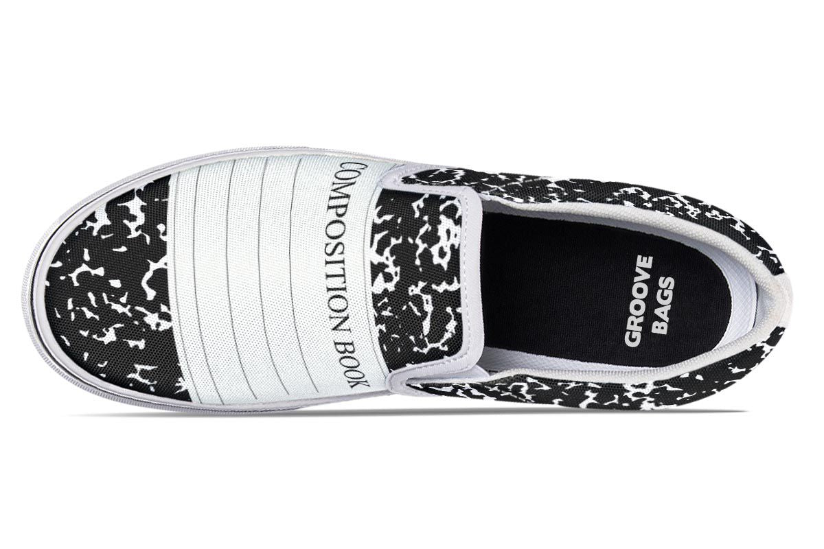 Writers Notepad Slip-On Shoes
