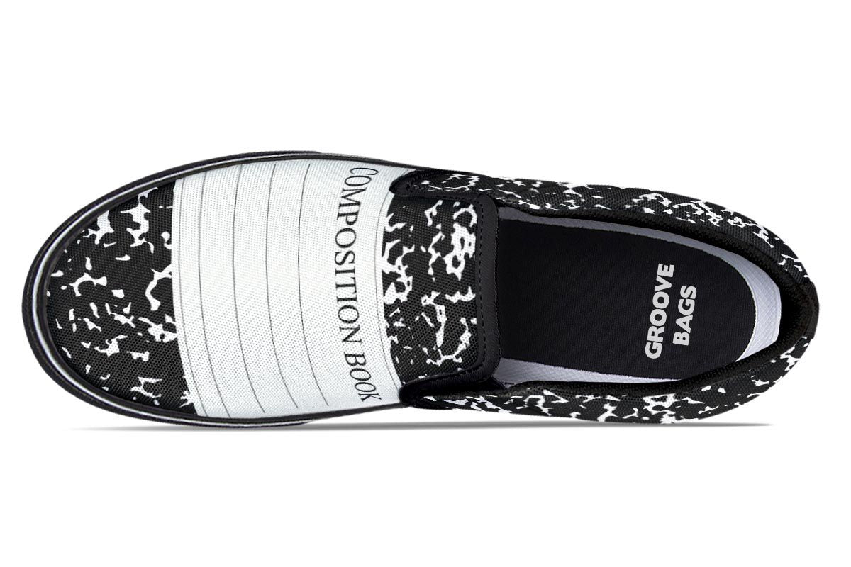 Writers Notepad Slip-On Shoes