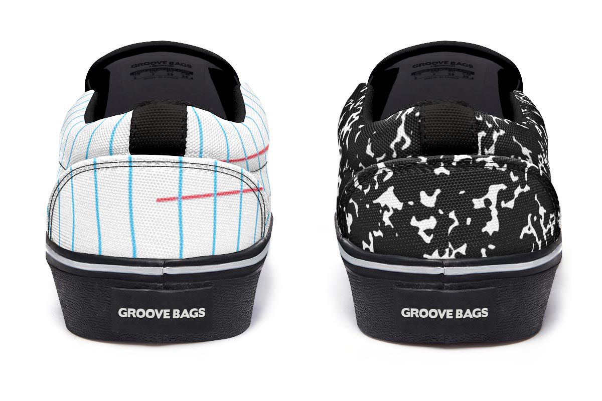 Writers Notepad Slip-On Shoes